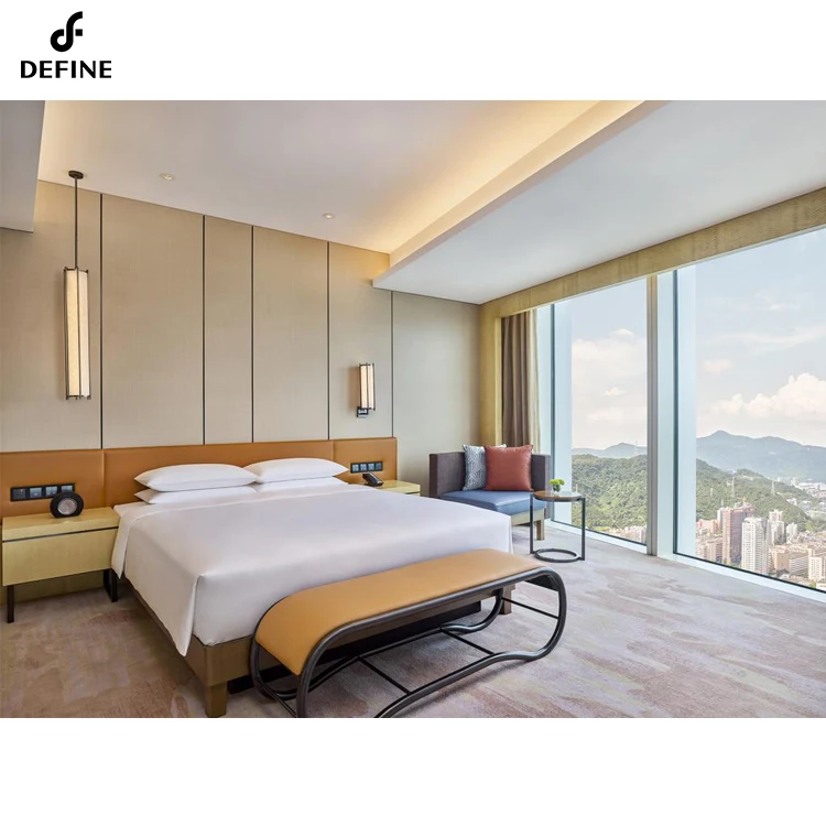 Полностью готовое решение набор мебели для спальни мебель для гостиниц 4-5 звезд современная мебель для гостиничных номеров