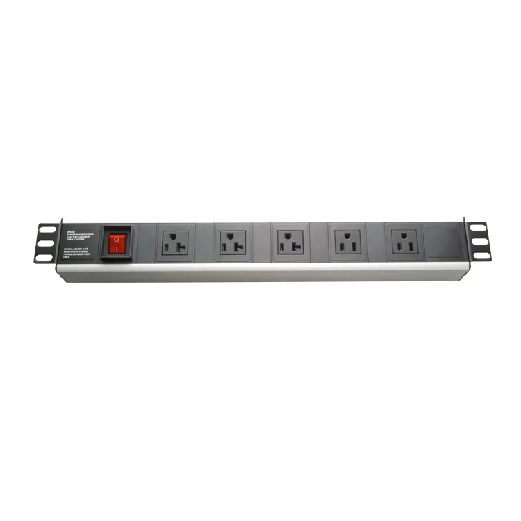 
Wholesale High Efficient Black 250V 19 Inch Ethernet Dc Rack Pdu 
