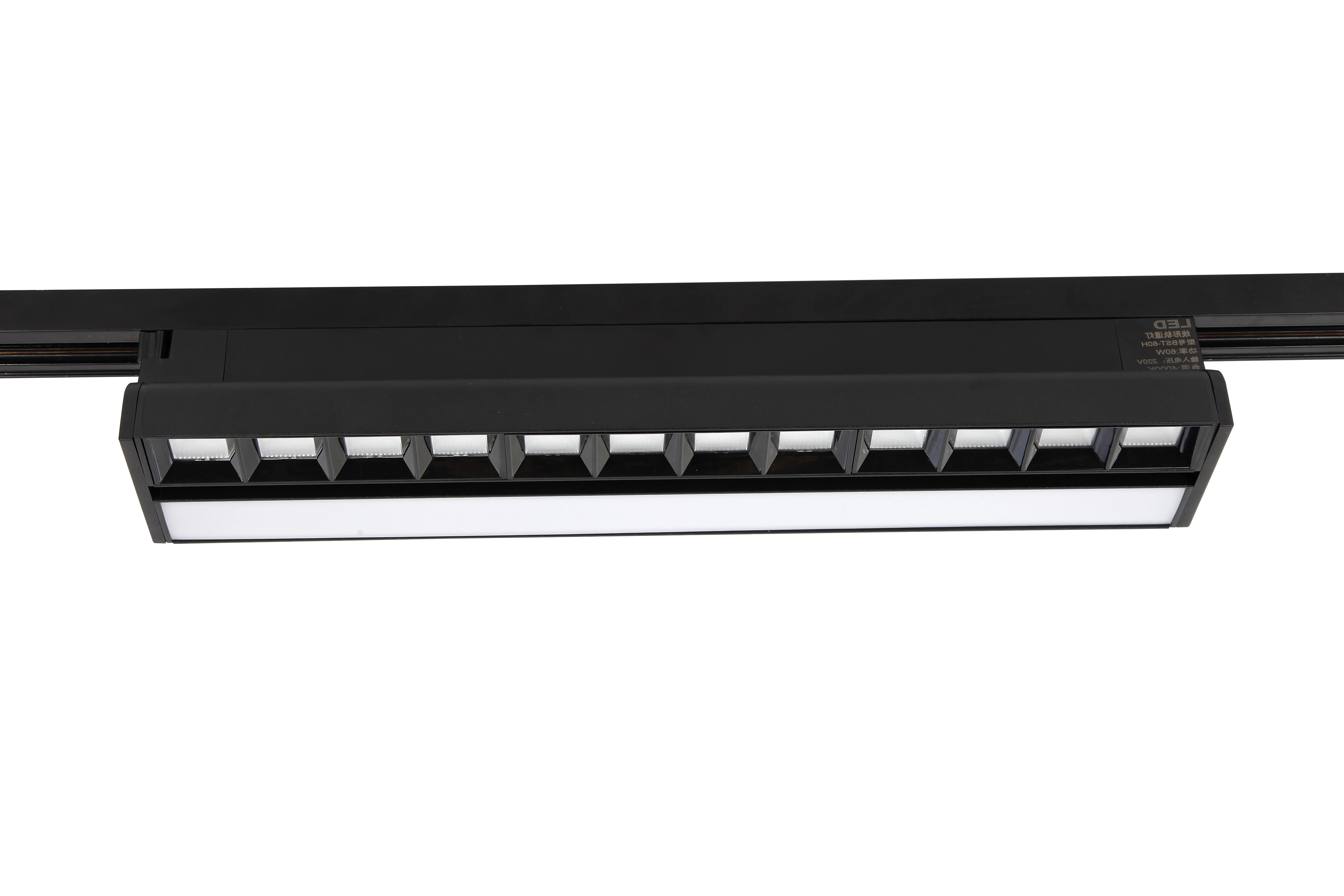 3000K 4000K 6000K Spotlight Led Track Rail Light 2Wires Museum Zoomable And Shapeable Track Light