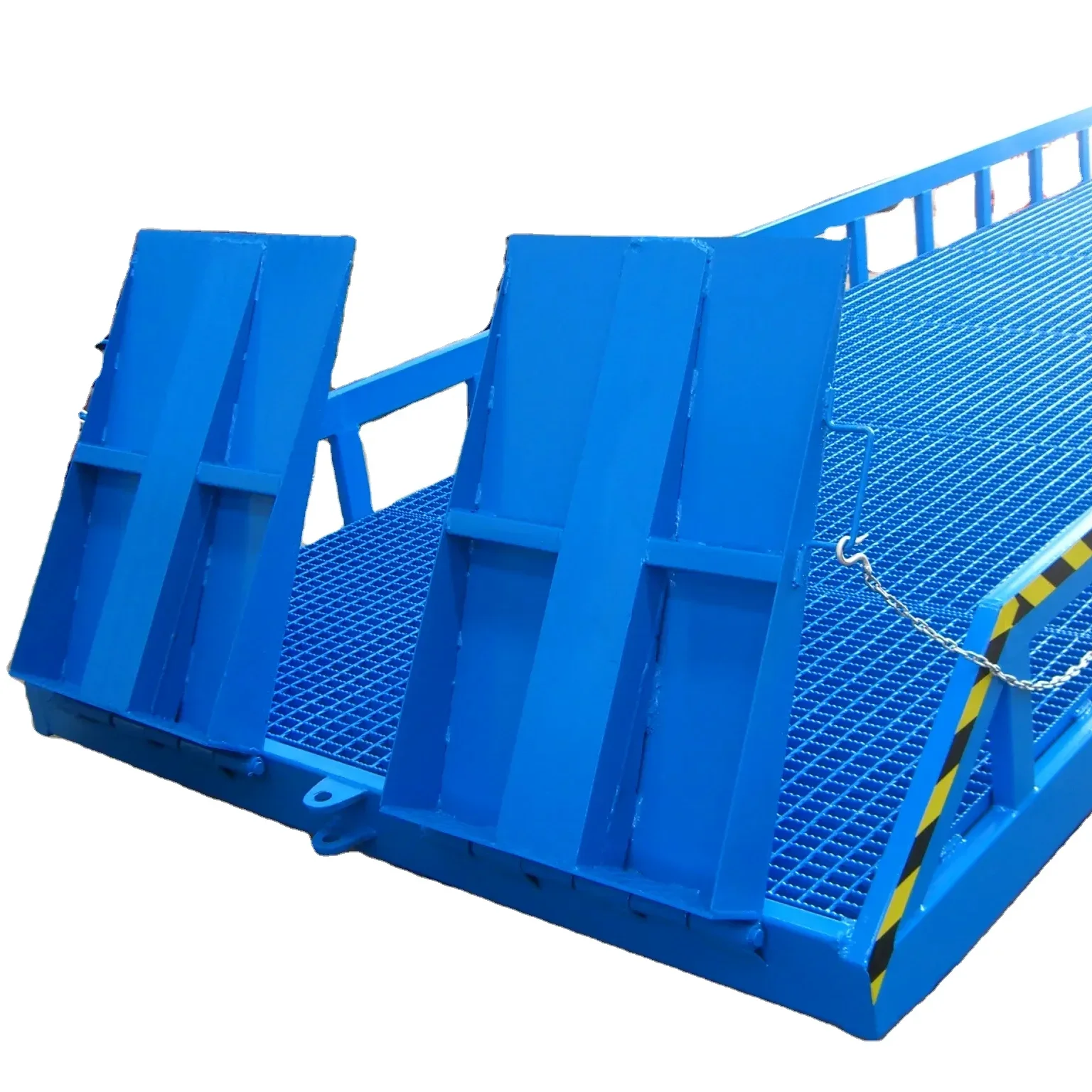 EVERLIFT Car loading Movable Dock Leveler 10T 15T forklift truck load unload car climbing ramp hydraulic loading ramp