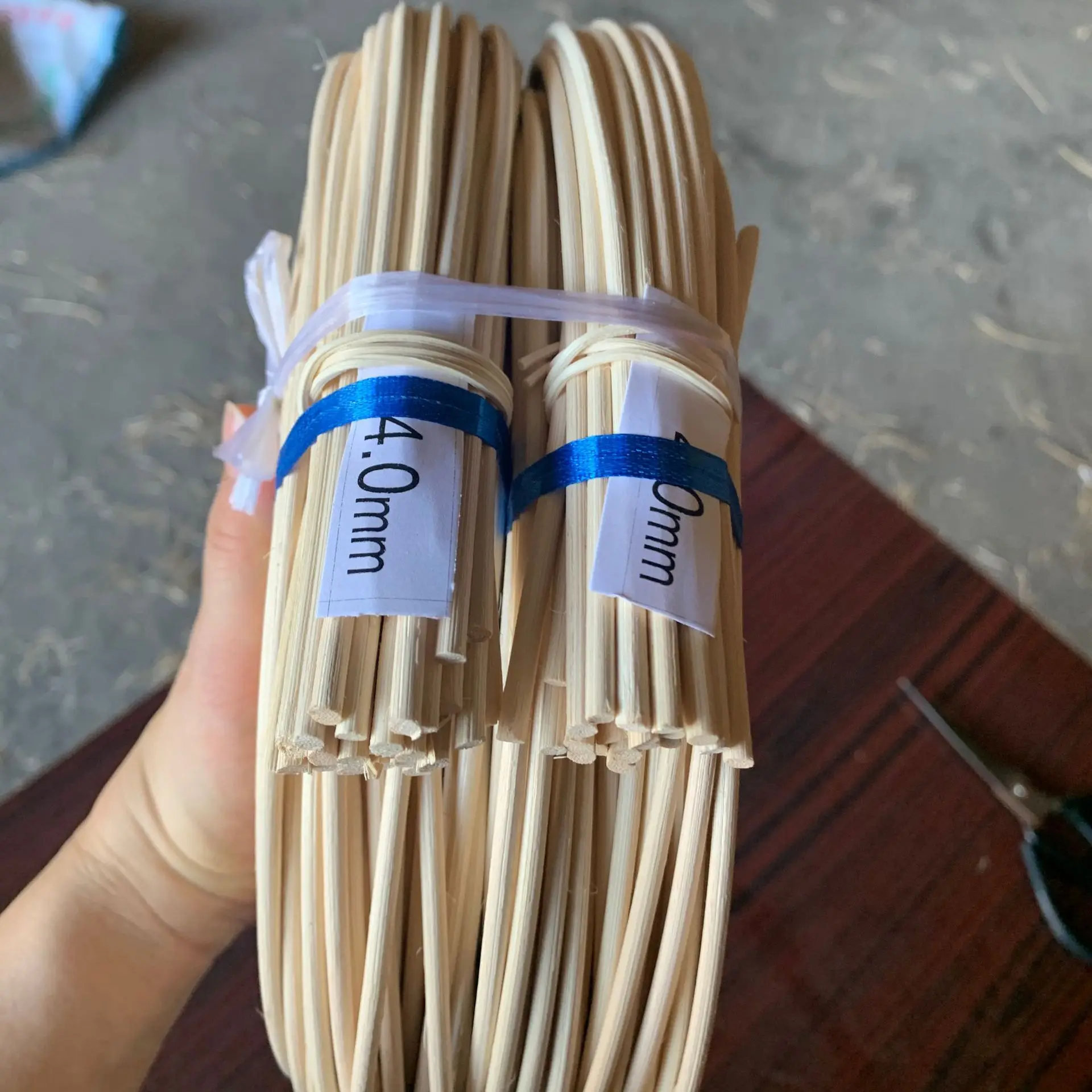 Factory direct sales outdoor wicker chair wholesale rattan core woven round handicraft real rattan roll