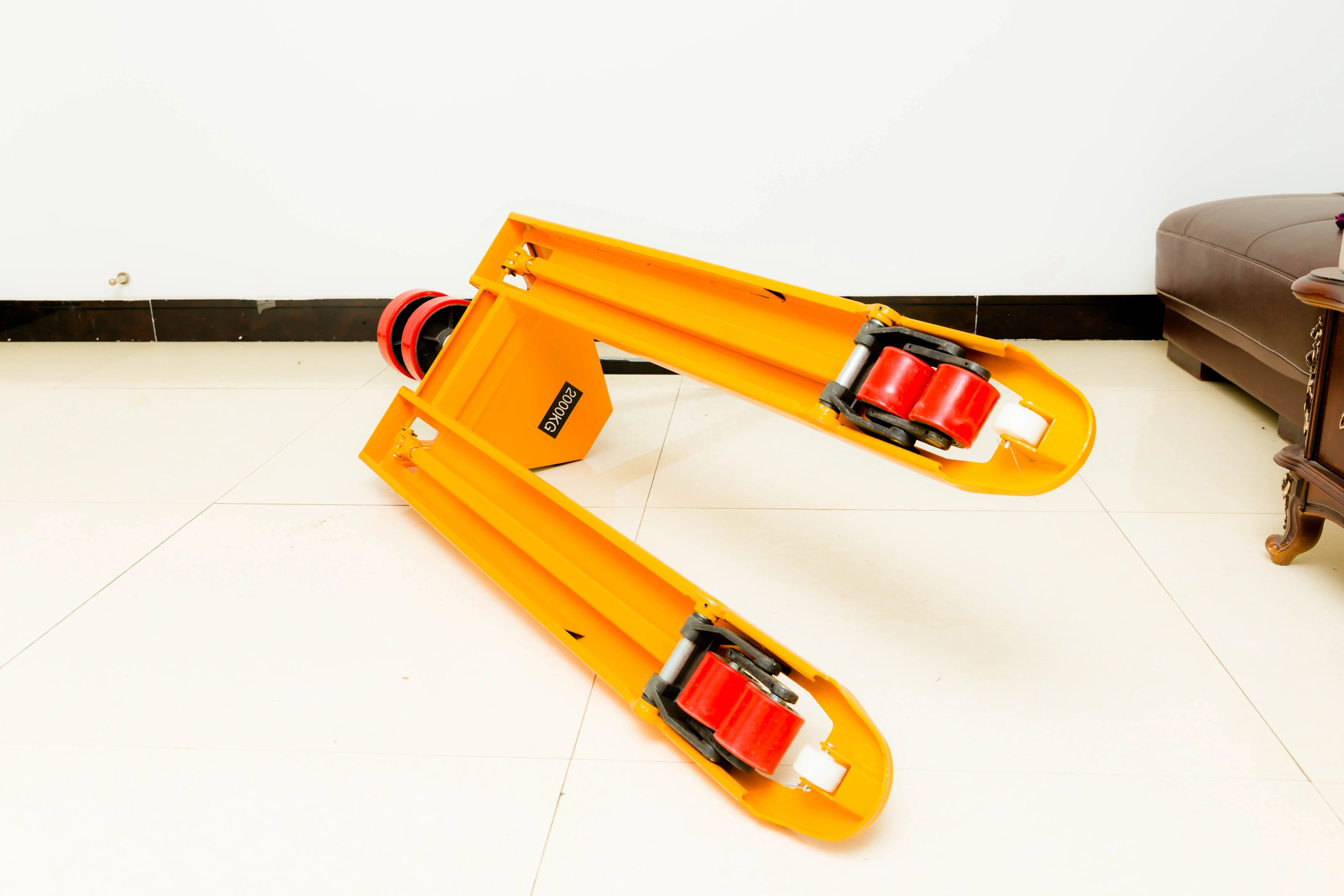 muanual pallet truck 2ton,3ton hydraulic pump integrated hand pallet truck jack with 8wheels