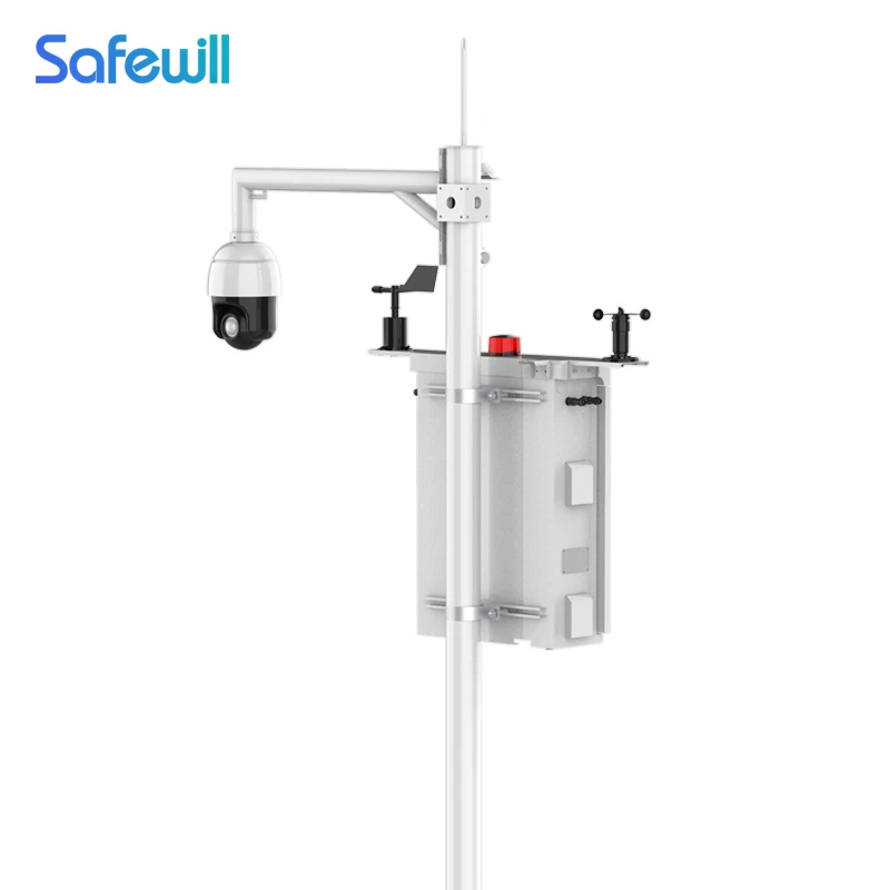 SAFEWILL ES80A-A6 outdoor particulate matter monitor exterior multifunctional air quality monitoring system