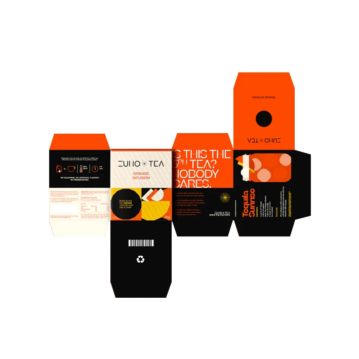 Customized high-end tea coffee candy food packaging box personalized cardboard tea paper box