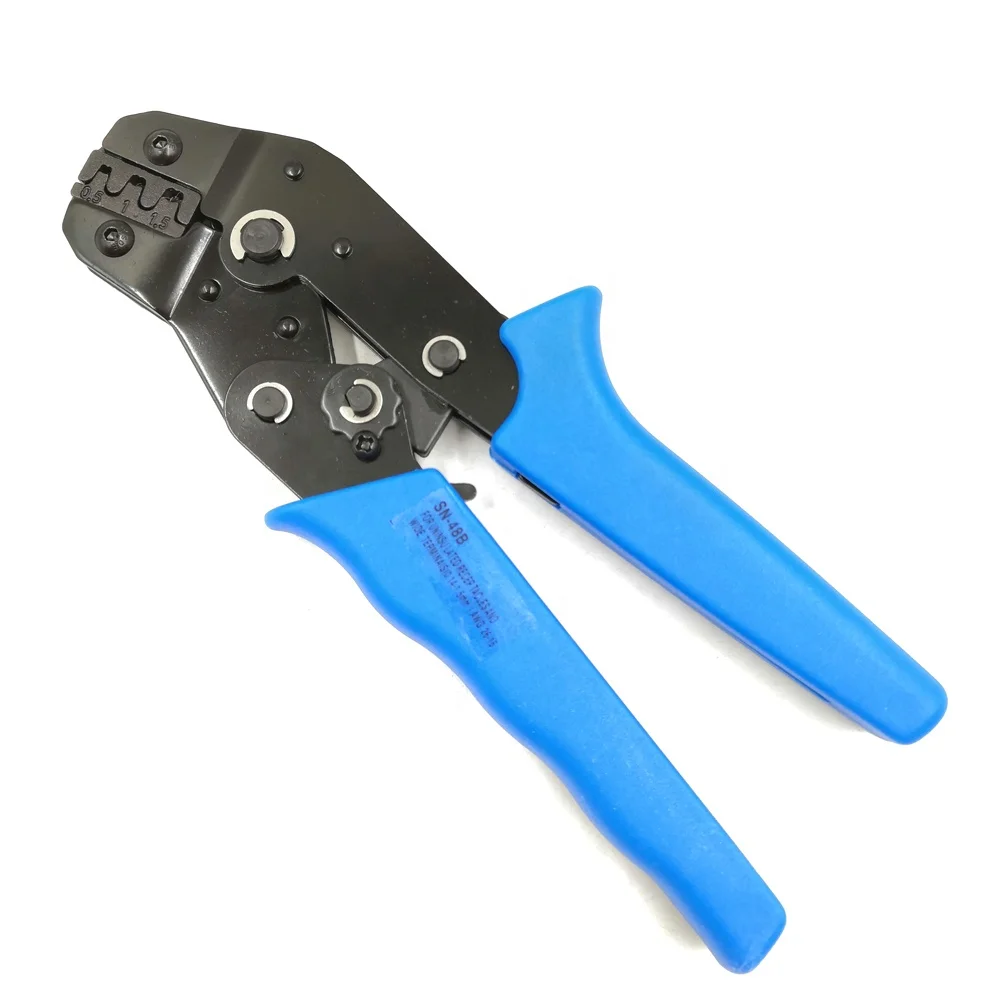 Manual Crimping Tool Haicable SN-48B Non-insulated Terminal Crimper Pliers Tools