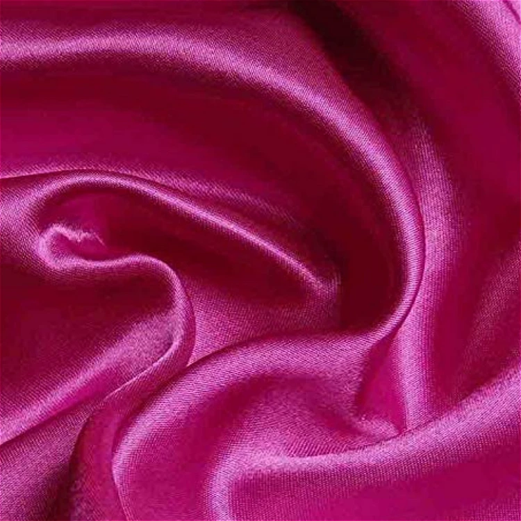 Polyester Single Sided Mi Chi Satin Fabric Silky Pajama Sling Dress Tube Top Skirt Classic Cheongsam Fabric