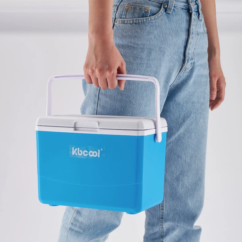 Promotional Portable Mini Plastic Ice Box 3L Small Cooler Box Food Fruit Drinks cold Storage Container
