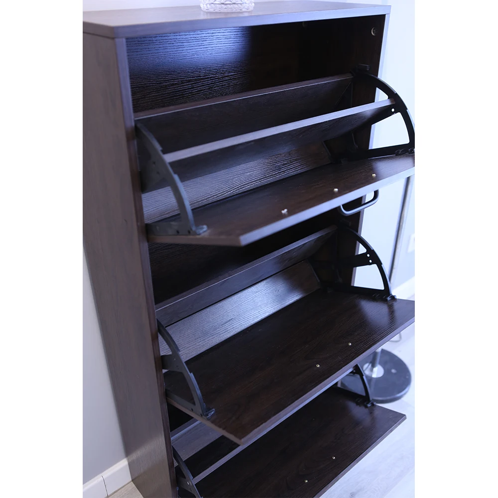 Living room furniture shoes cabinet rack storage cabinet for shoes rotating shoe cabinet wooden design