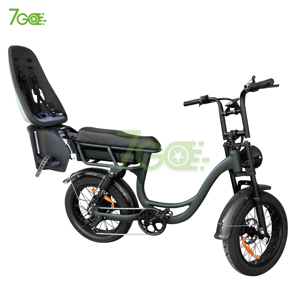 7GO EB8 Offer Comfortable Ergonomic Electric Bikes for Long Rides Sleek Lightweight Electric Bicycles for Urban Exploration