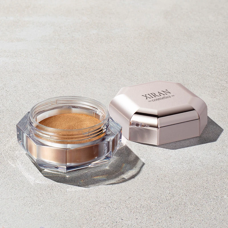 Vegan Diamond High Pigment Highlighter Shimmer Powder Make Up Private Label Loose Highlighter Powder
