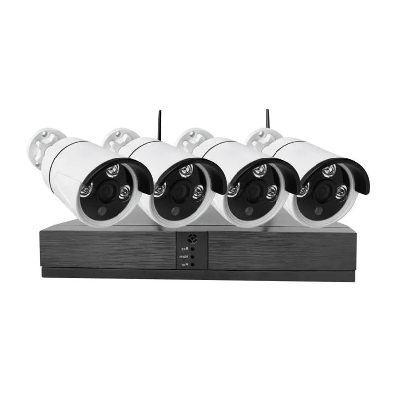 China Factory 3MP Bullet 4 channel Wifi NVR Kit Security Camera System 8CH Home Surveillance CCTV System