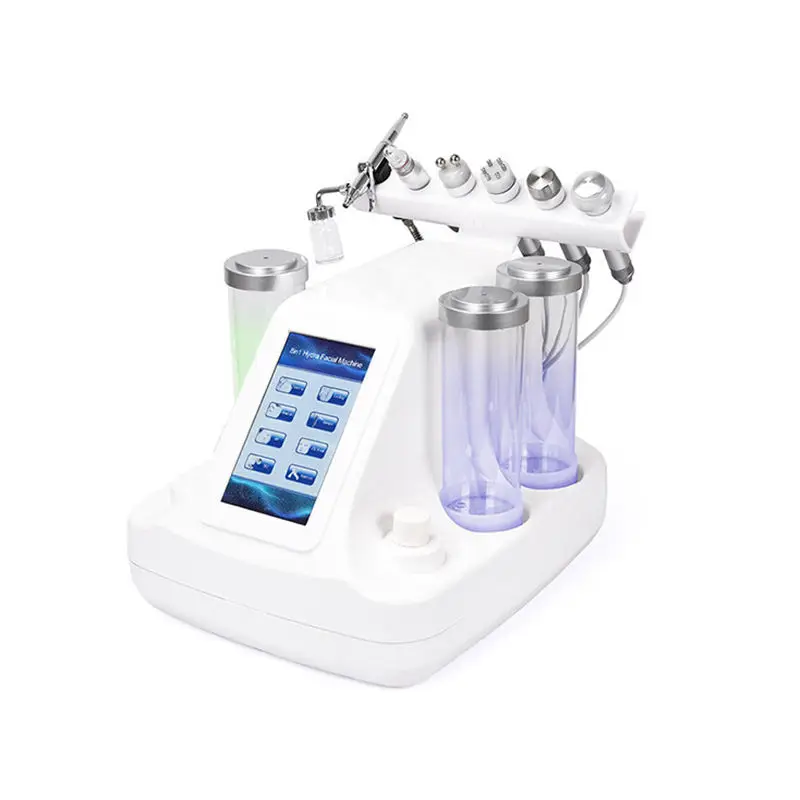 Factory Supply 8 in 1 Hydra Face Care Hydrogen-Oxygen Machine Facial Microdermabrasion MachineFor Oxygen Facial