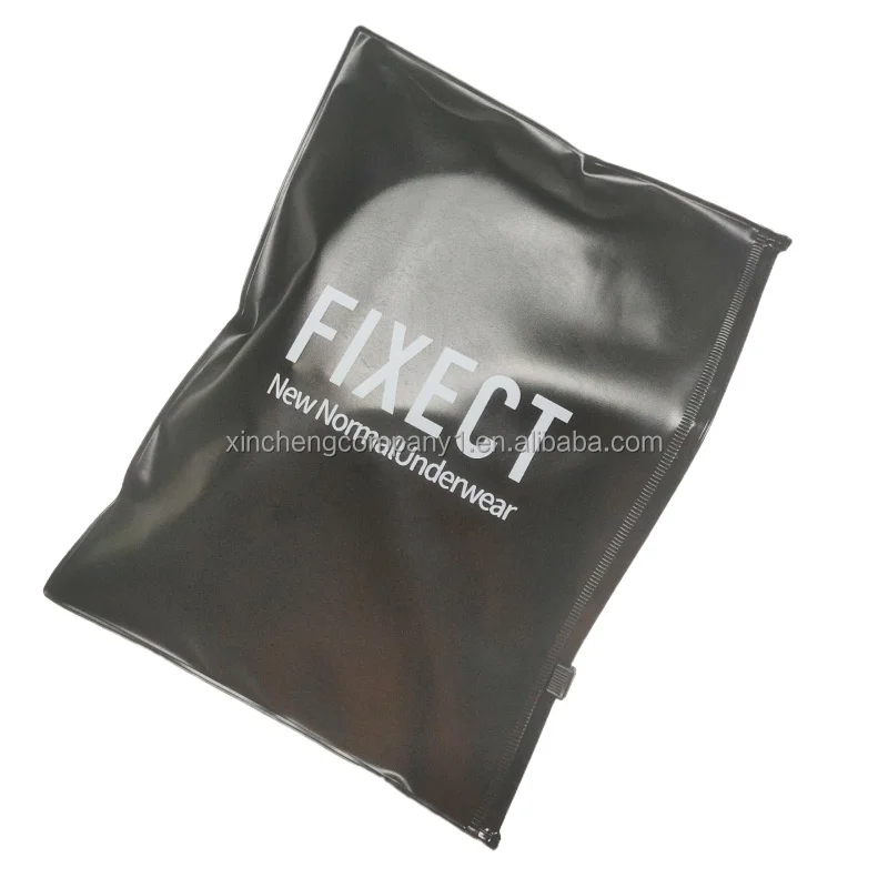Ziplock Bags for Clothes Packaging Zippered Bag Custom Frosted Zipper Package Ziplock Bag Clothing Zip Lock Silicone OEM Accept