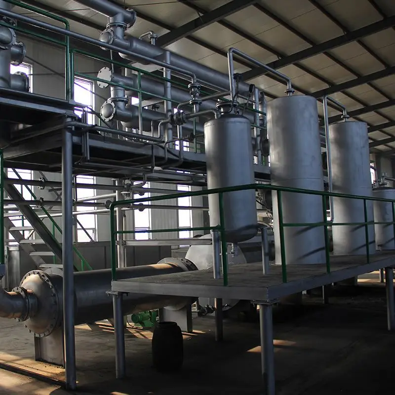 Purifier Used Motor Filter Oil Refining Equipment Vacuum Distillation