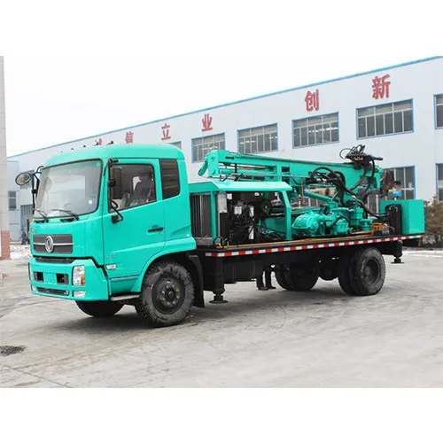 Exported to Tunisia HFC-400 truck mounted water well drilling rig mine drilling rig