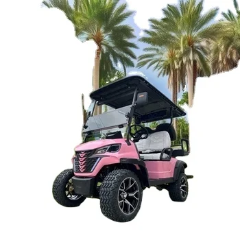 PGA Show Exhibitor 4-Seater 48V115AH Lithium Battery Electric Golf Cart Street Legal Mobility Scooter with CE DOT Certificate