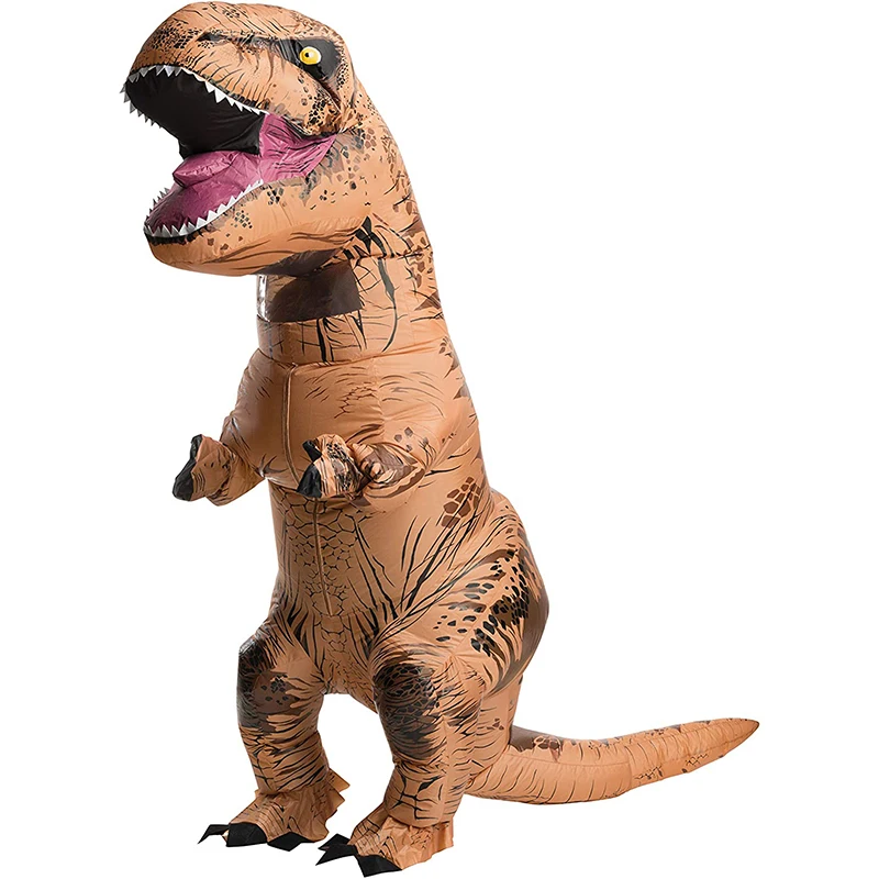 Suit Blow up Stegosaurus Jumpsuit Halloween Cosplay Costume Adults T-Rex Inflatable Dinosaur Costume