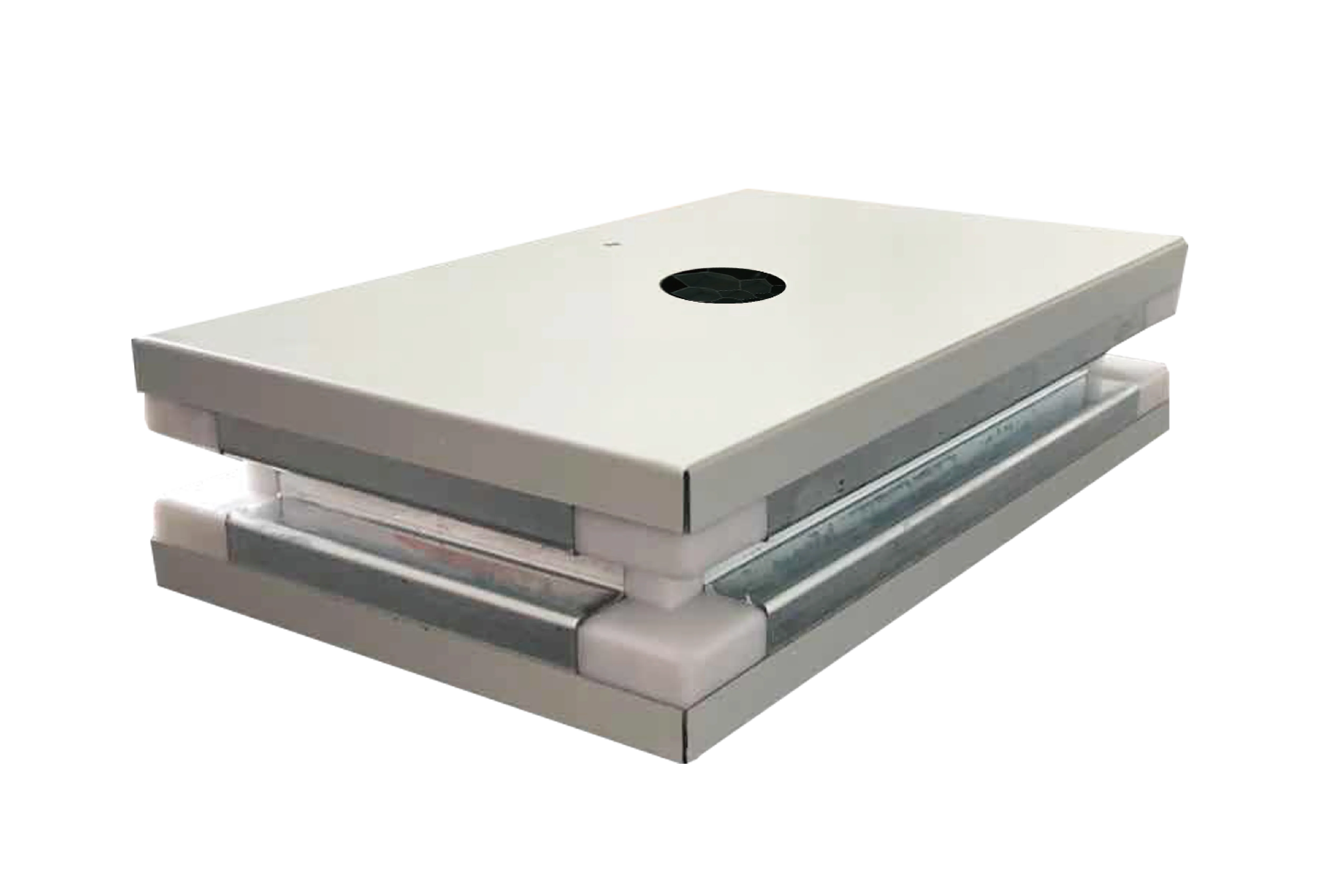 Double steel good performance cleanroom sandwich panels fireproof rock wool sandwich panels