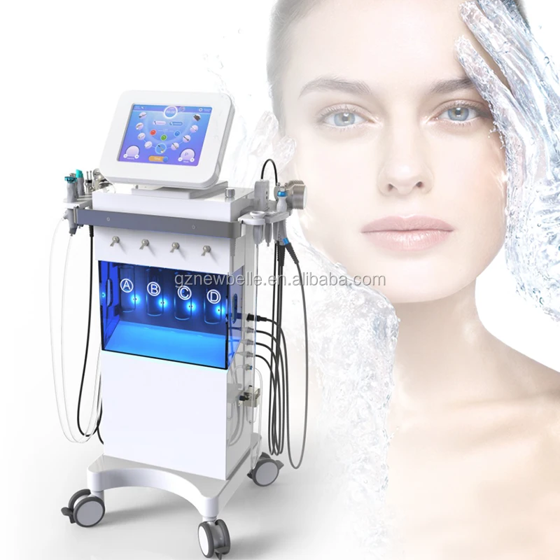  Spa use hydrodermabrasion oxygen cryo facial water skin Hydro dermabrasion machine diamond Equipment clean