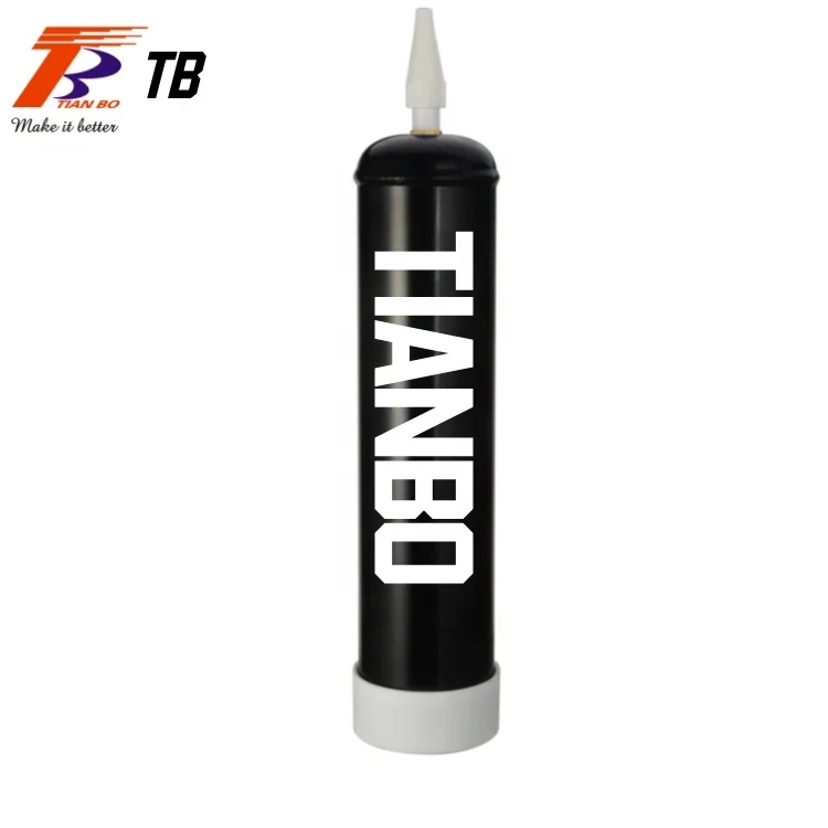 Customized Brand High Quality Whipped Cream Charger 580g 0.95L Gas Cylinder 180 bar small Disposable Welding Helium Cylinder