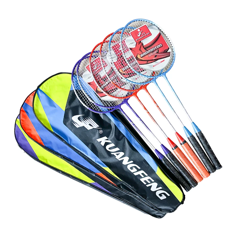 2023 Wholesale New Arrivals Iron Aluminum Carbon Fiber Extra Slim Badminton Racket