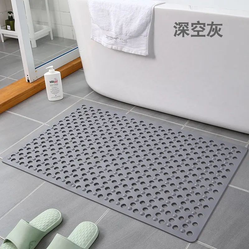 Bathroom Products PVC Bath Mat Anti Slip Household Bathroom Mats Shower Floor Pad Non Slip Bathroom Accessories