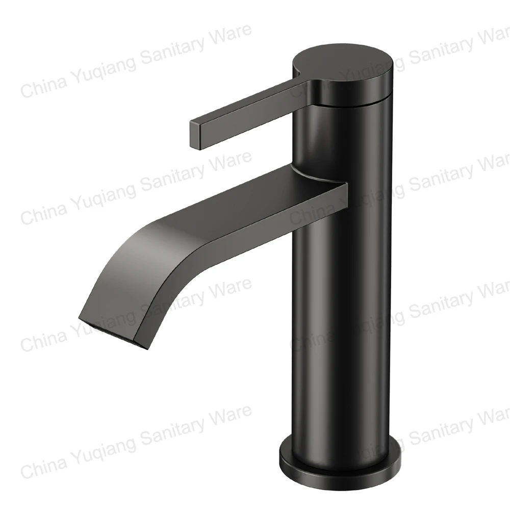 Manufacturer European Traditional Contemporary washbasin faucet brass bathroom sink mixer tap (HS021C black)