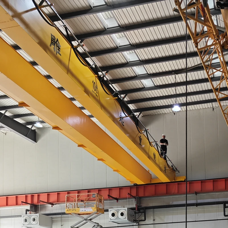 low price accept customization direct selling workshop warehouse single double overhead bridge girder crane