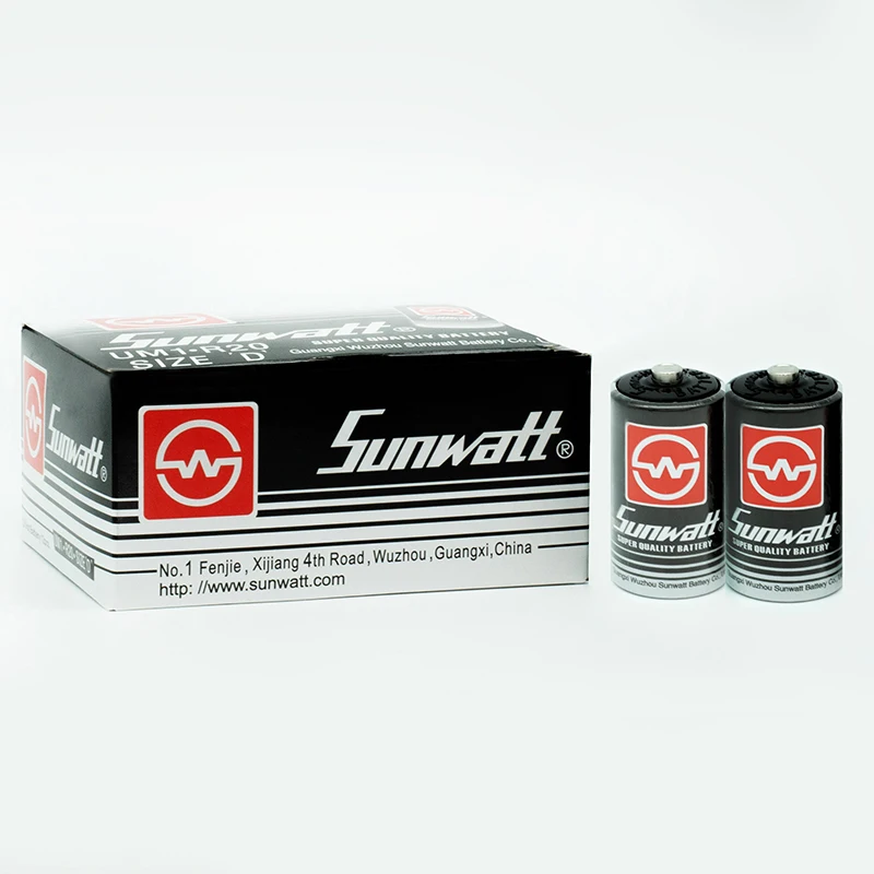 
Wholesale Battery Manufacturer Price Zinc Carbon R20 D Size UM 1 1.5v Dry Battery 