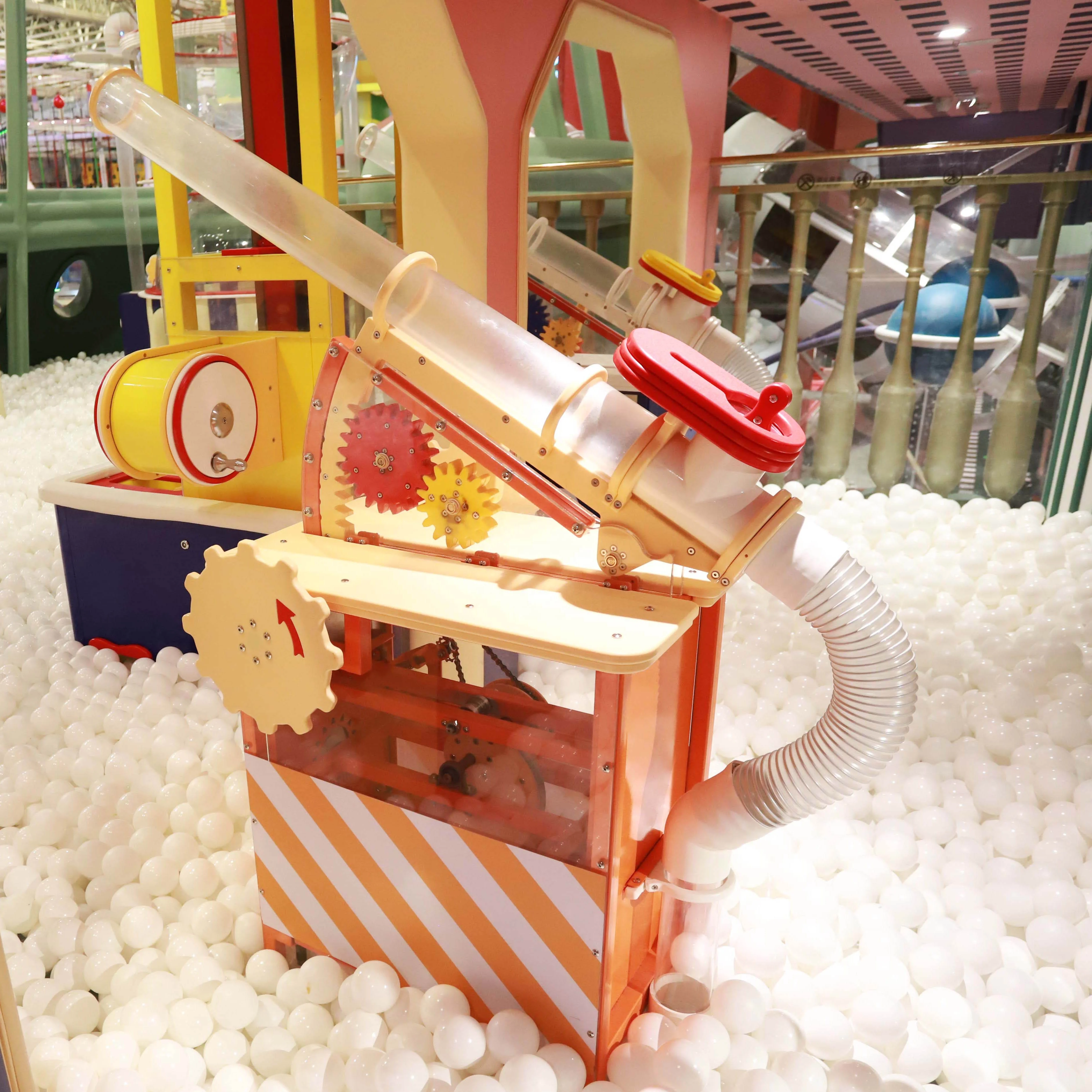 ball wall children scientific kids Mechanical ball  Science museum equipment for kids Indoor playground equipment for ball pool