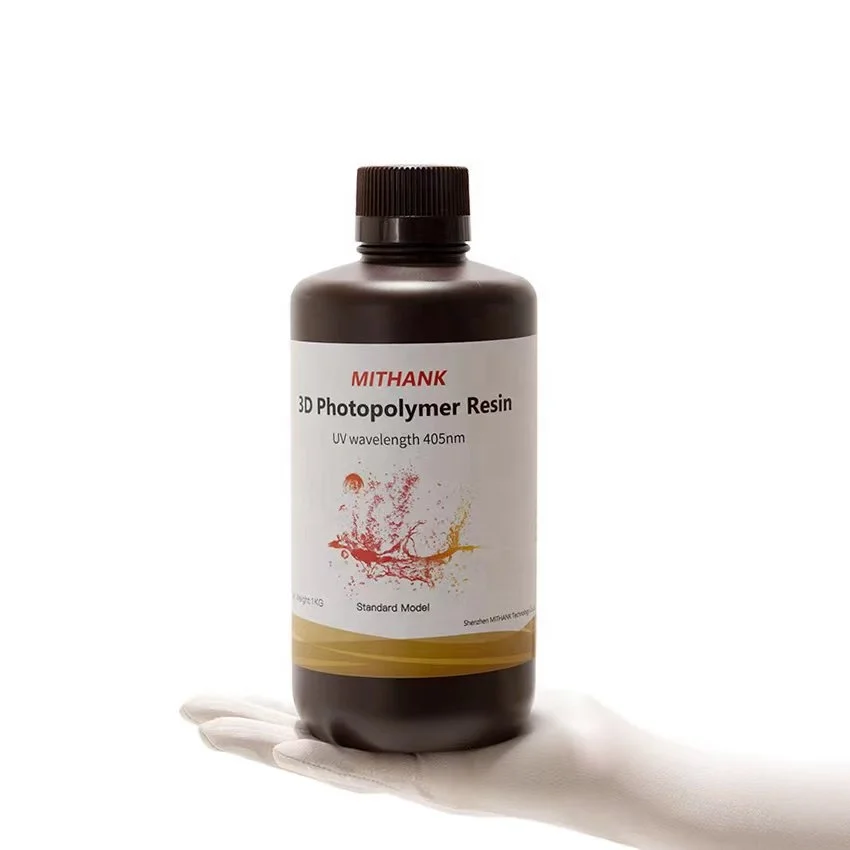 Manufacturer 405nm Transparent Resin 1000ML UV Photosensitive Resin for LCD/DLP 3D Printing Transparent Resin