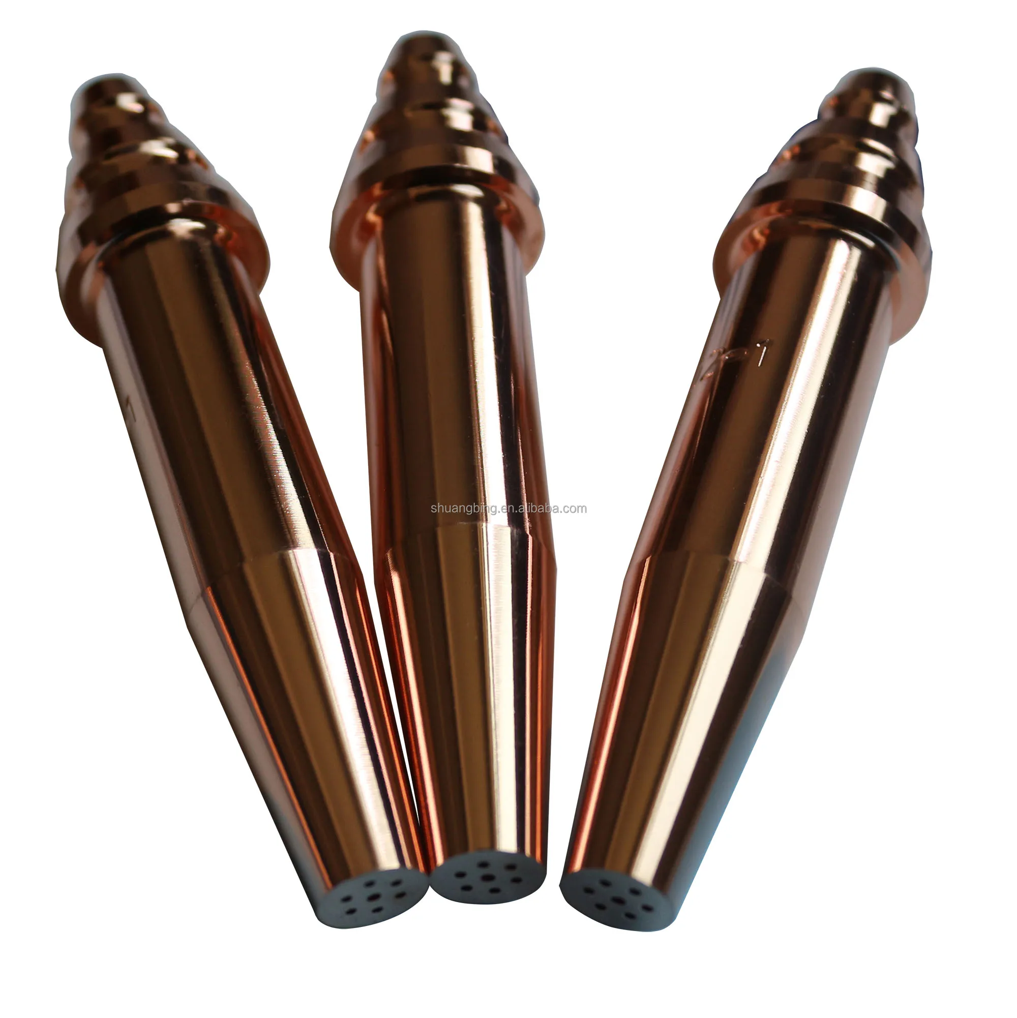 
High qulity Integration durable consumable Durable gas cutting torch nozzle boc acetylene cutting copper G02 