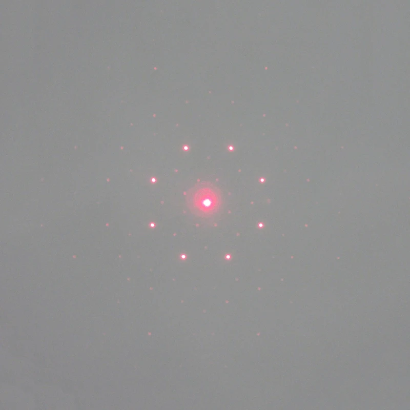 8 Point Circle Laser Dot Module With Center Dot Pattern