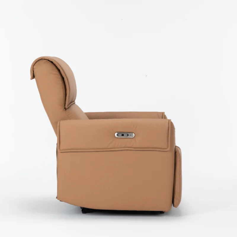 Italian Leather Lazy Boy Cinema Sofa Japan Reclining Recliner Bed Chair