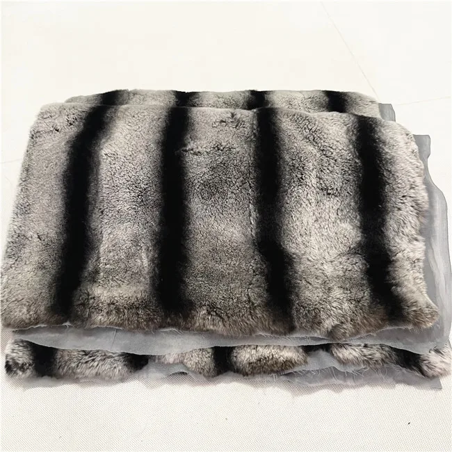 Fashion Luxury Top Quality Thick Chinchilla