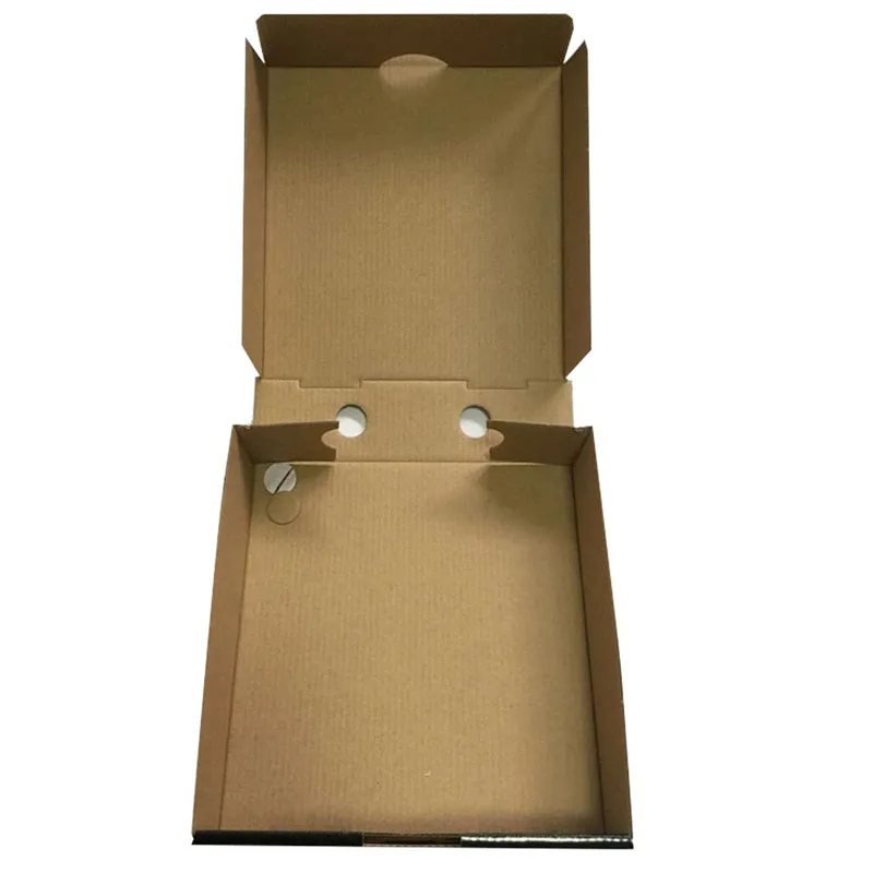 Food Grade Caja Para De Pizza Cardboard Corrugated Custom Carton Reusable Pizza Box Wholesale With Logo Printed