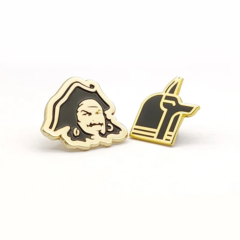 New Cartoon Pirates Egyptians Anime Soft Enamel Lapel Pin Metal Hard Enamel Mountain Gopher Pin Badge