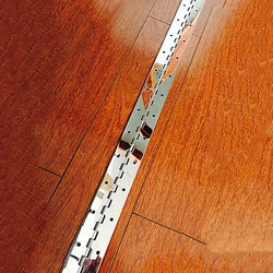Promotional cheap high quality long aluminum continuous offset piano hinge
