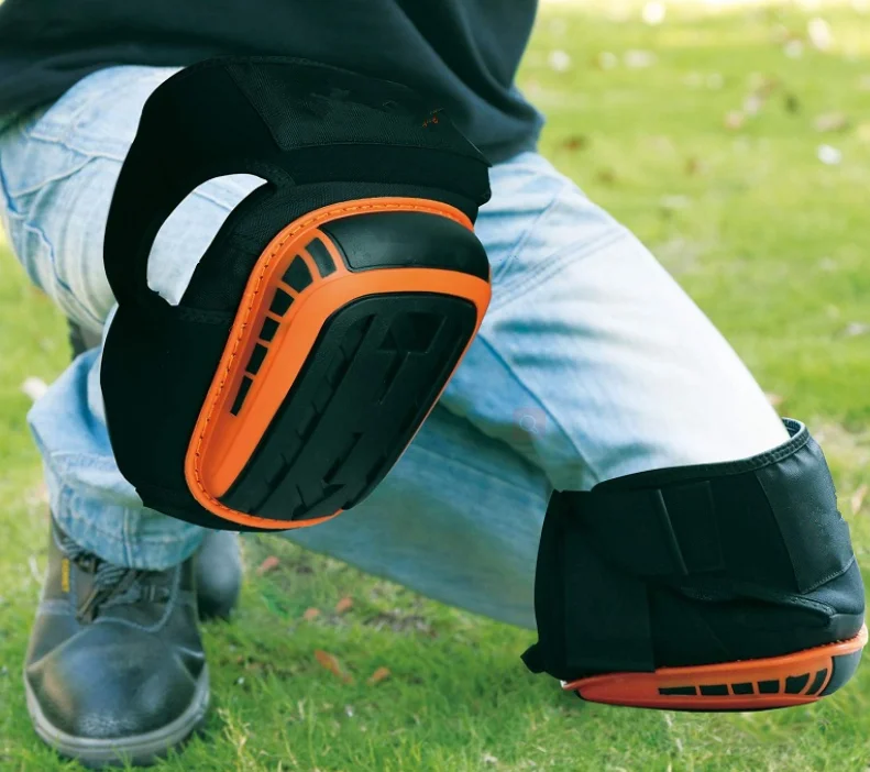 FSPG High Quality Knee Protection Pads Construction Work Fit All Sizes Gardening Work Knee Pads For Work