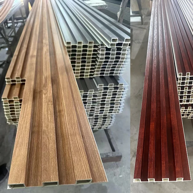 Pvc Wall Cladding Indoor WPC Wall Panel Interior Decoration WPC Wall Panel