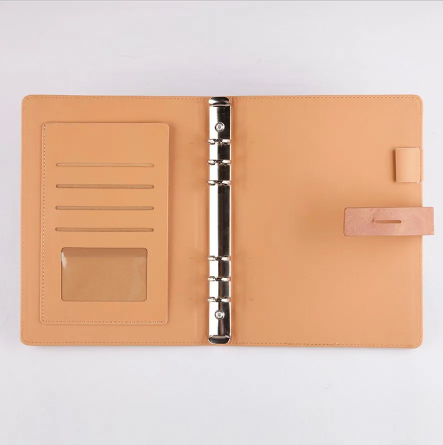 
China Factory Custom Produce Pu Leather Hardcover Notebook 