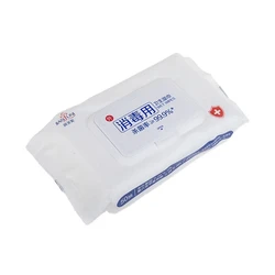 China supplier private label 50pcs custom disinfecting antibacterial wet wipes for adults