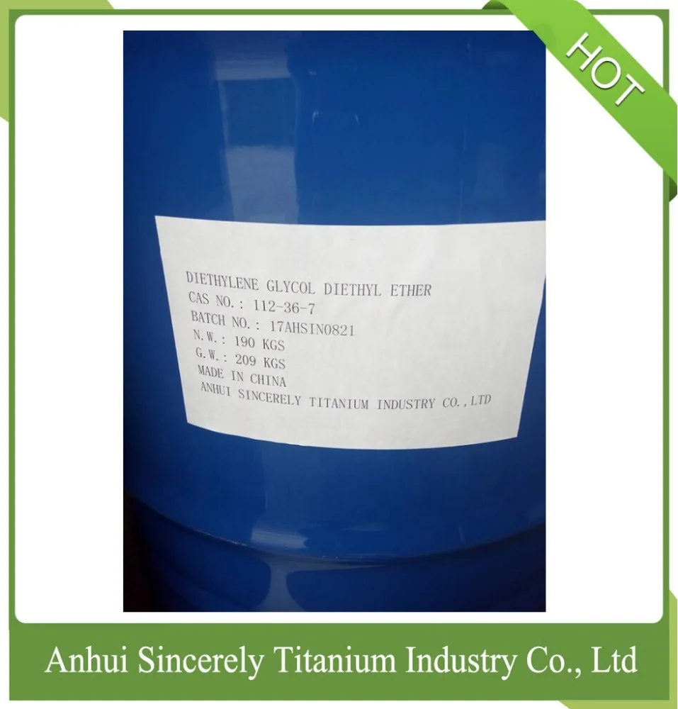 CAS 112-36-7 Ink Grade Diethylene Glycol Diethyl Ether