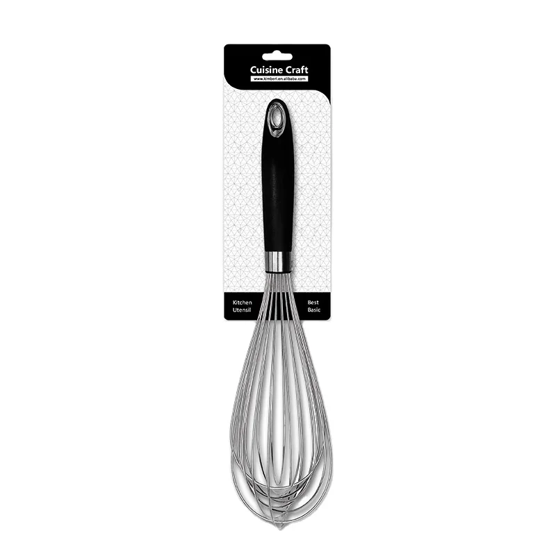 New design kitchen gadgets non stick manual wire whisk Egg Whisk egg beater with long handle