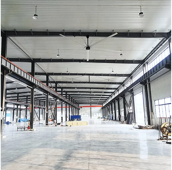 Потолочный большой hvls вентилятор Apogee 18 футов с 5 лезвиями из алюминиевого сплава