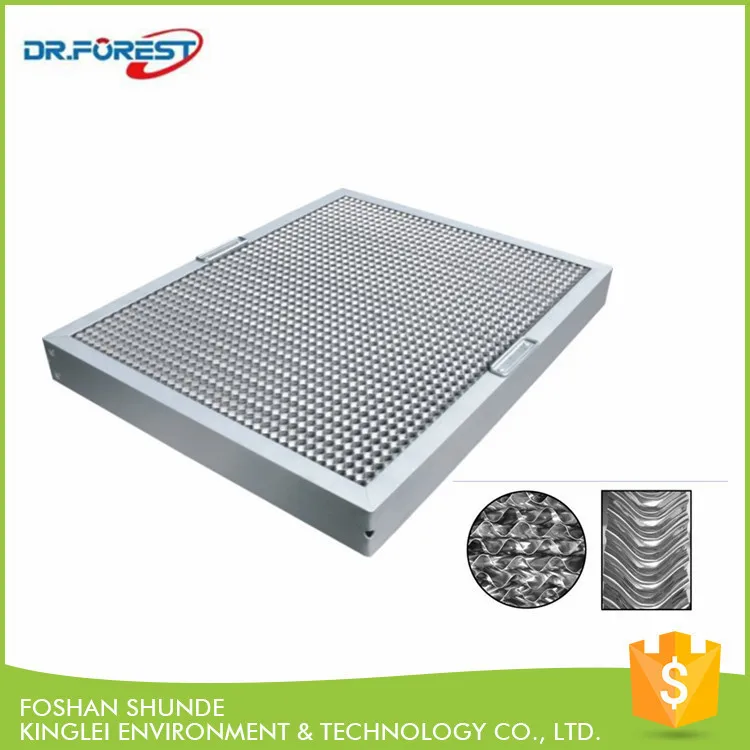 Honey Comb Filter Aluminum / Stainless Steel Range Hood grease Commercial filter