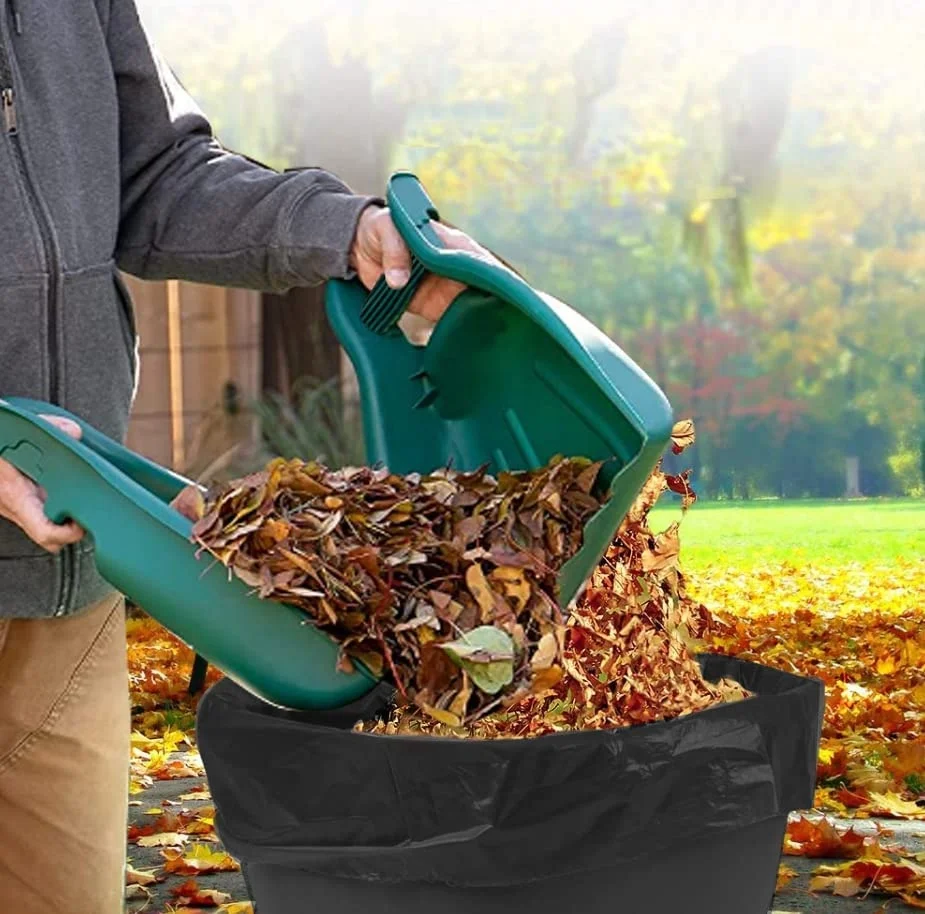 Heavy Duty Garden Waste Rubbish Leaf Grabber Handheld Collector Grabs Gather Leaves Garden Cleaning Scoops