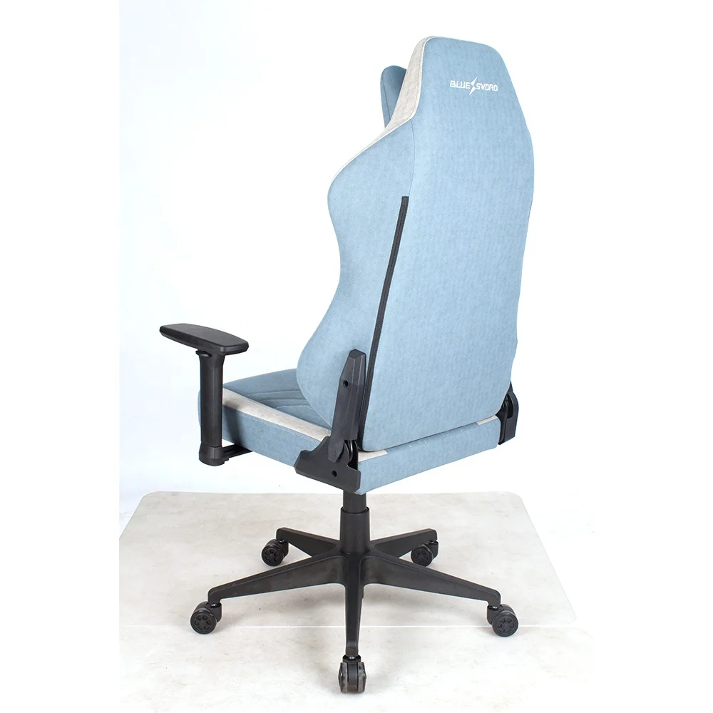 Wholesale High Back Gamer Chair Racing 3D Armrest Blue Ergonomic Gaming Chair Computer