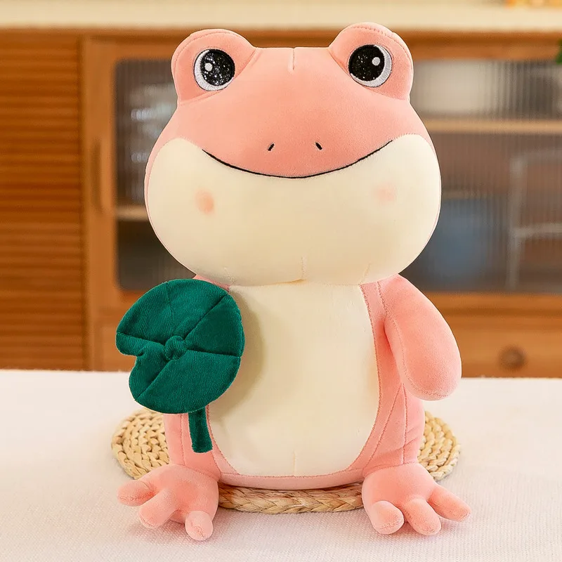 Geeme пользовательские дети Peluche 28 см мягкая плюшевая игрушка лягушка