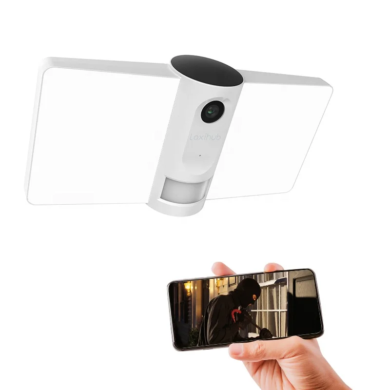Laxihub Monitoring Smart Outdoor WiFi HD Outdoor WiFi Light Camera Security System